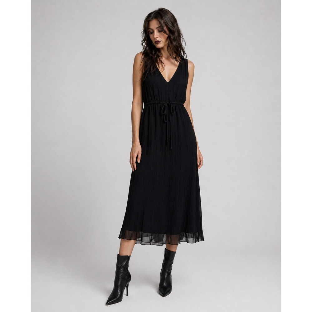 Vintage Y2K Witchy Rabbit Designs Sparkle Fairy Whimsigoth Vamp Dress Black 10